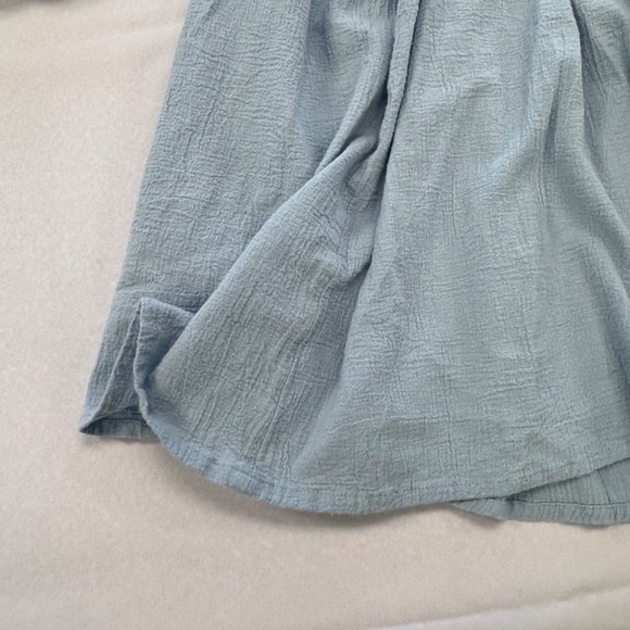 Free People For the Moment Mini Dress Blue Size XL - Picture 7 of 13